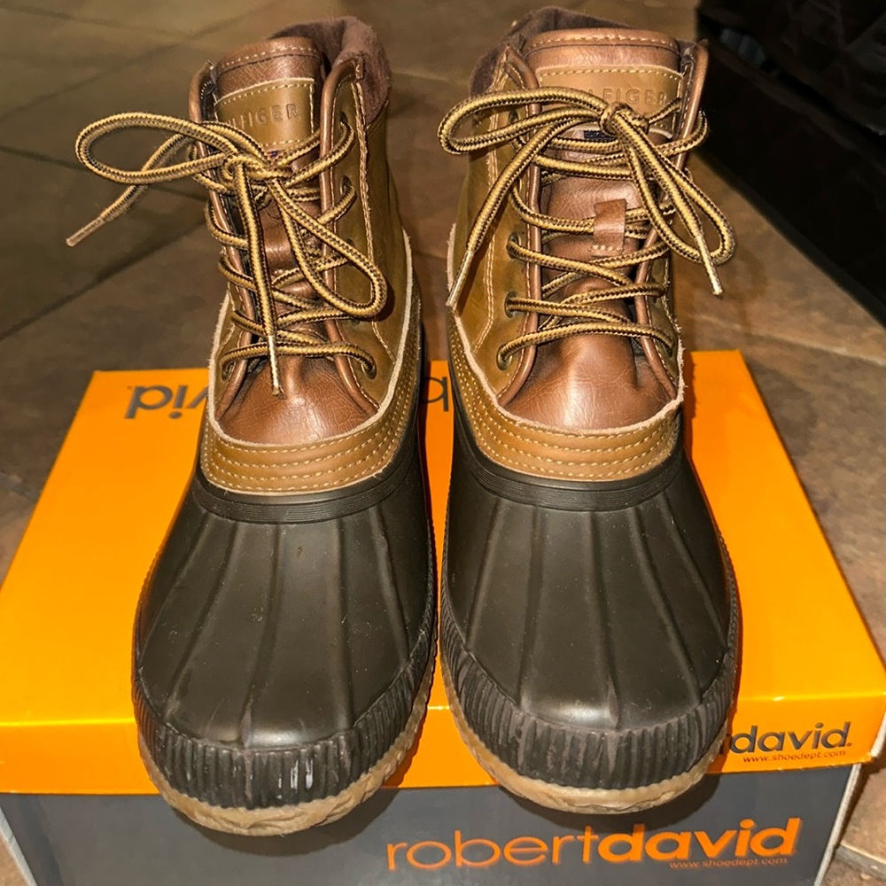 Tommy Hilfiger duck boots